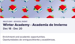 Winter Academy